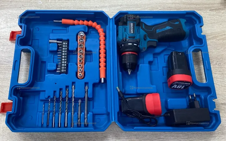 Шуруповерт бесщеточный баночный Gramis 18V