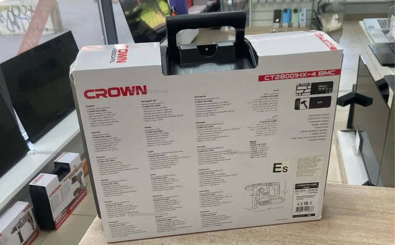 Аккумуляторный перфоратор CROWN CT28001HX-4 BMC