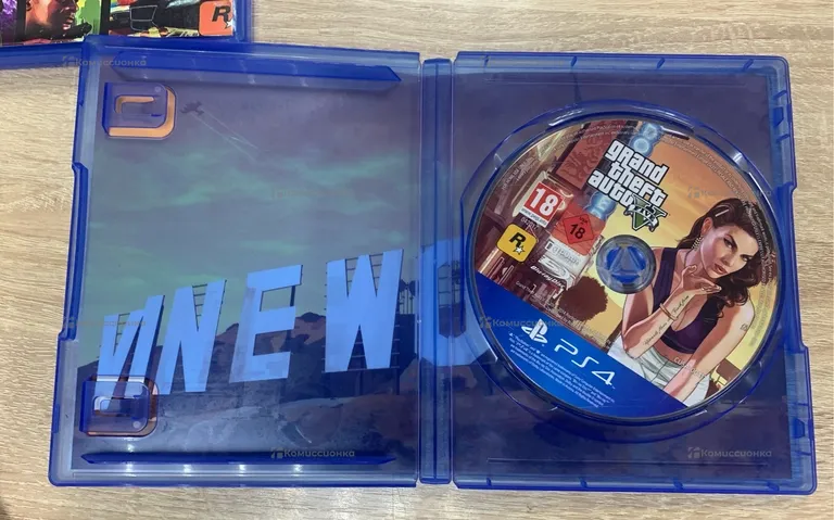 PS4. диск GTA 5
