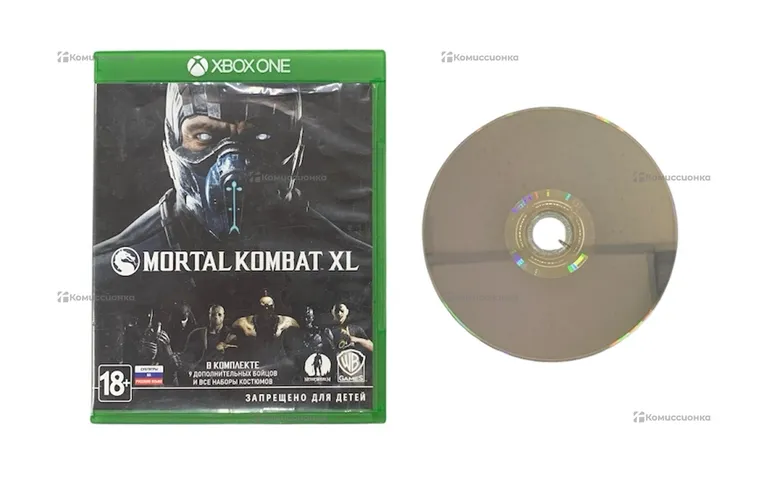 Xbox диск Mortal Kombat XL