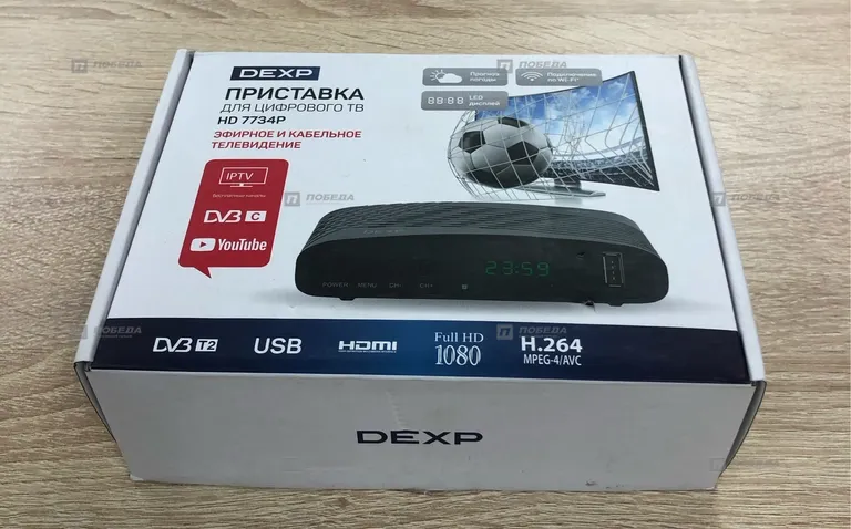 Тв приставка Dexp 7734