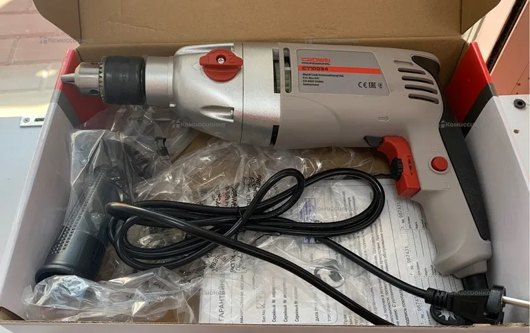 Ударная дрель CROWN CT10045
