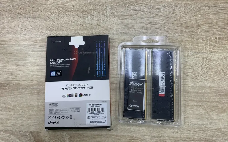 Оперативная память Kingston Fury Renegade 4000 mt/