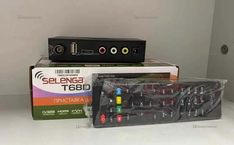 Цифровая ТВ приставка Selenga DVB-T2