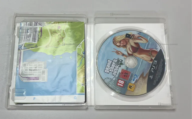 Диск PS3 GTA 5