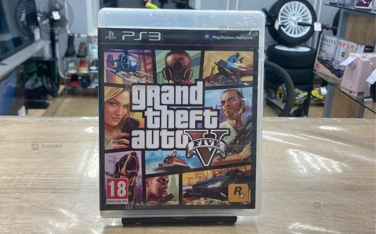 PS3. диск gta5