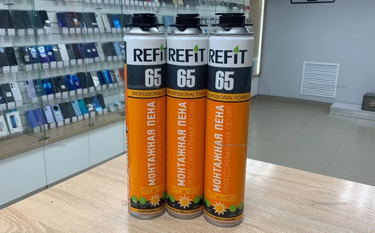 Пена монтажная refit 65 3шт
