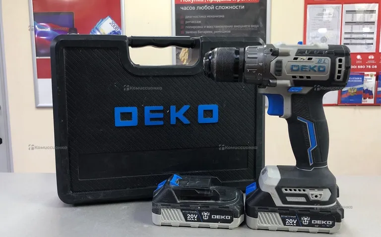 Дрель-шуруповерт Deko ZKCD20V One