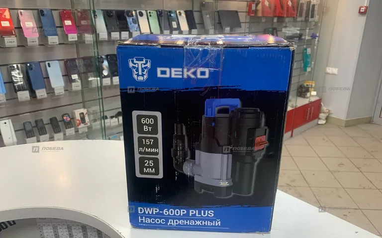 Насос дренажный DEKO DWP-600P PLUS