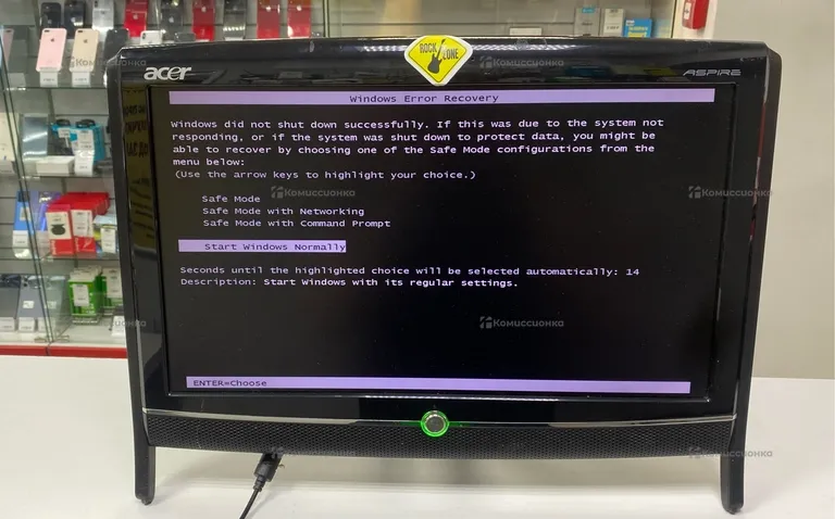 Моноблок  ACER aspaire z1800