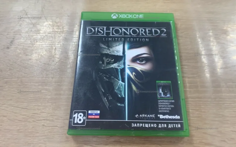 Xbox Диск Dishonored 2