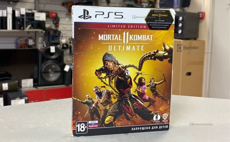 PS5 Диск Mortal Kombat 11
