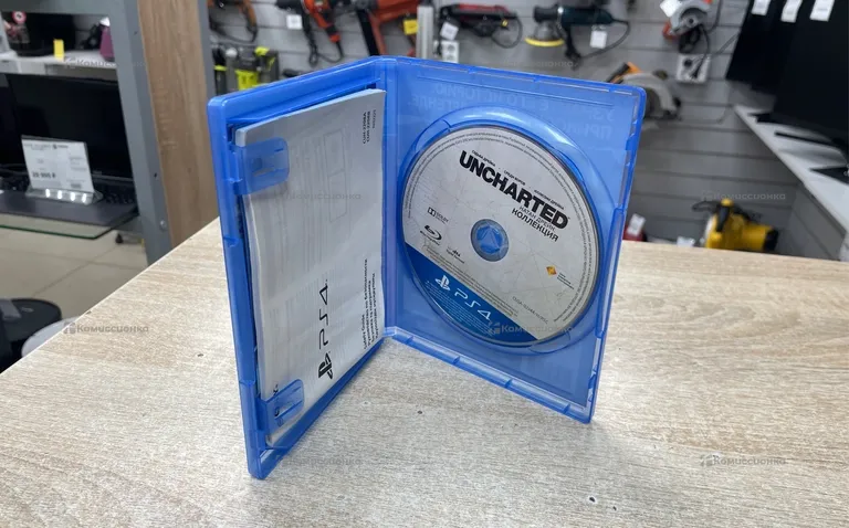 PS4. Диск Uncharted 1-2-3