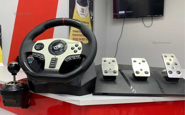 Руль Dexp Wheelman Pro GT + КПП + педали