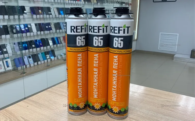 Пена монтажная refit 65 3шт
