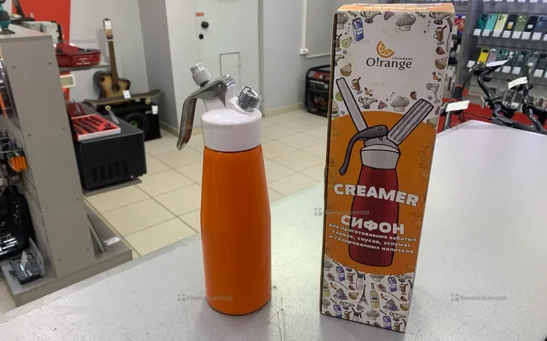 Сифон Cookware orange creamer