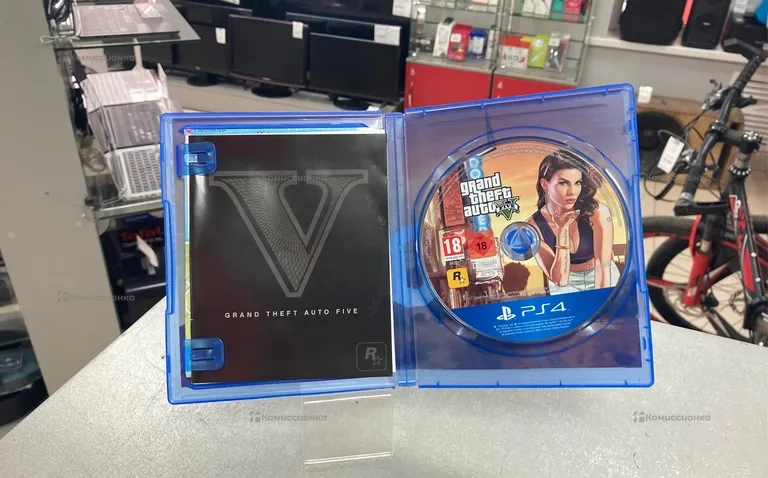 PS4. Диск PS4 GTA 5