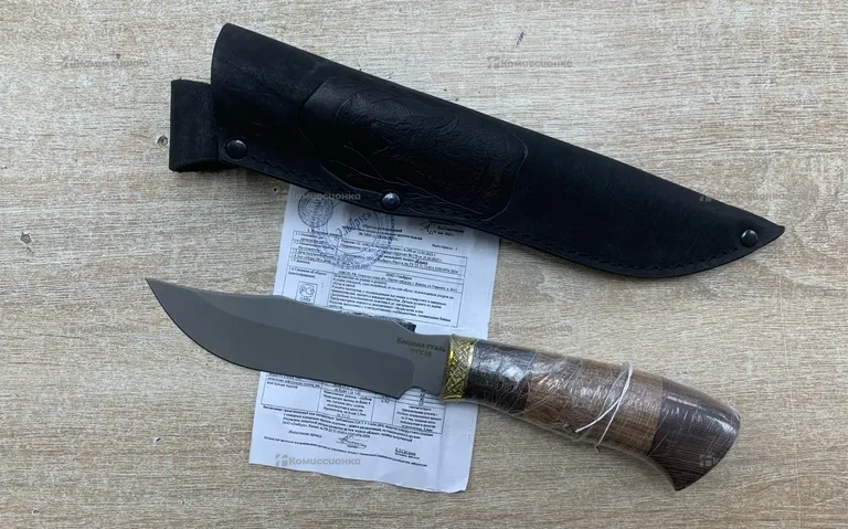 Нож Клык Кованная сталь 95X18