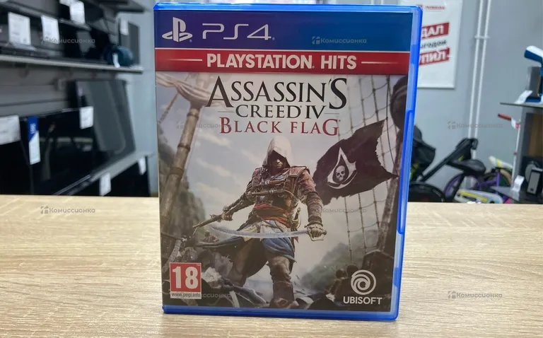 PS4. Диск Assassins CreeD IV Black FlaG