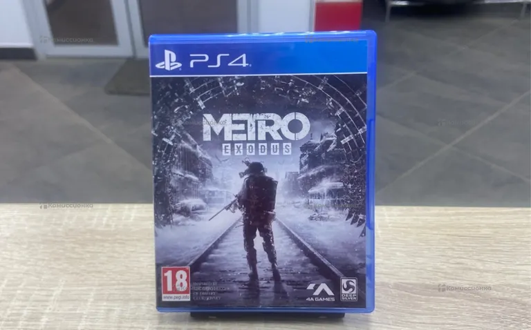 Диск PS4 Metro Exodus