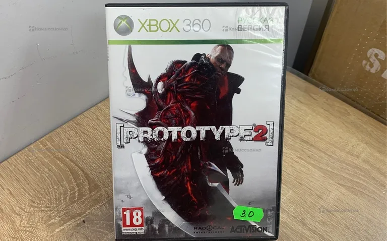 Xbox Диск Xbox 360 Prototype 2