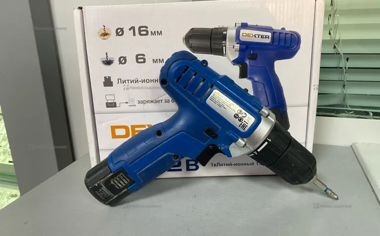 Дрель-шуруповерт Dexter ML-CD62-120S