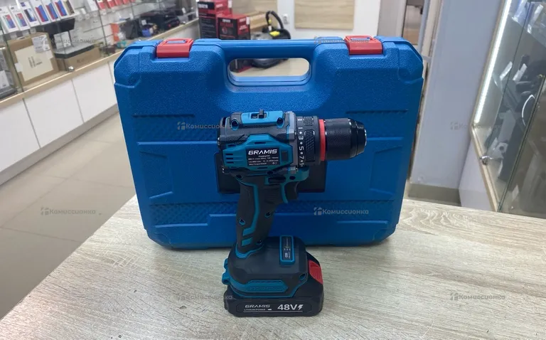 Аккумуляторный шуруповерт бесщеточный Gramis 18V