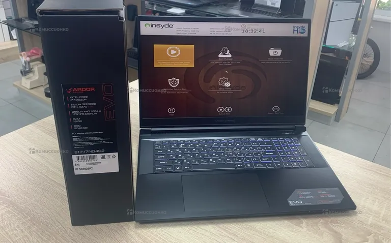 Ноутбук  ARDOR GAMING E17-17ND402