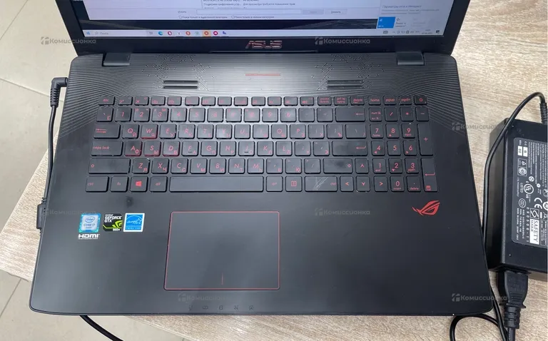 Ноутбук  Asus rog gl752vw