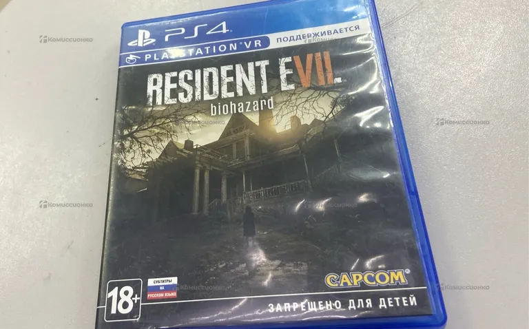 Приставка PS4. Диск Resident Evil 4 Remake