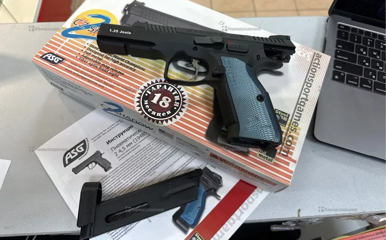 Пневматический пистолет ASG CZ Shadow 2 (4.5 мм,