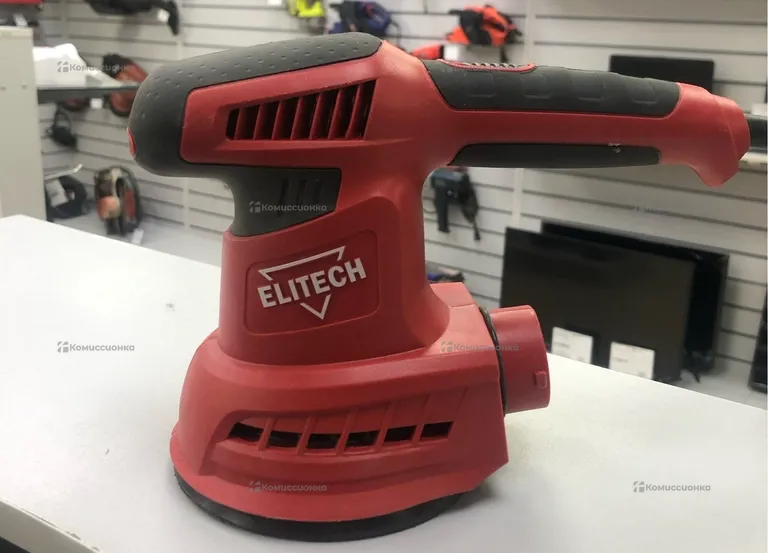 Эксцентриковая шлифмашина ELITECH МШЭ 0412Э