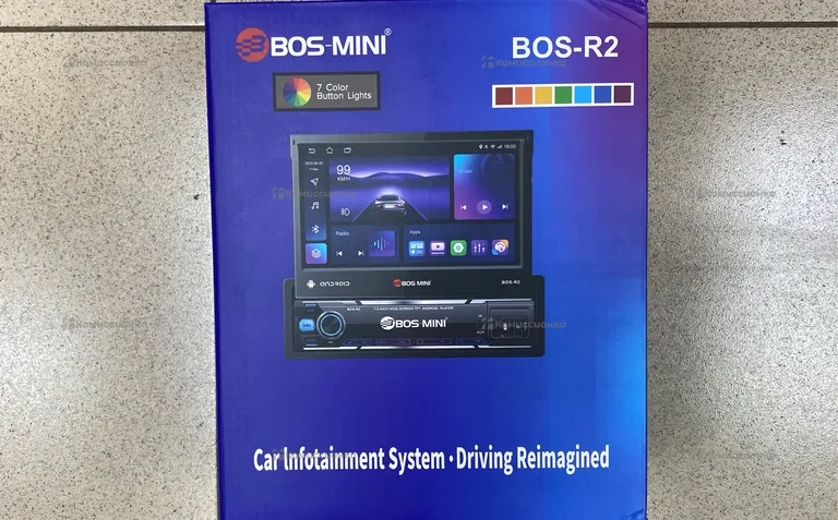 Автомагнитола  BOS-MINI R2 7” 4/64
