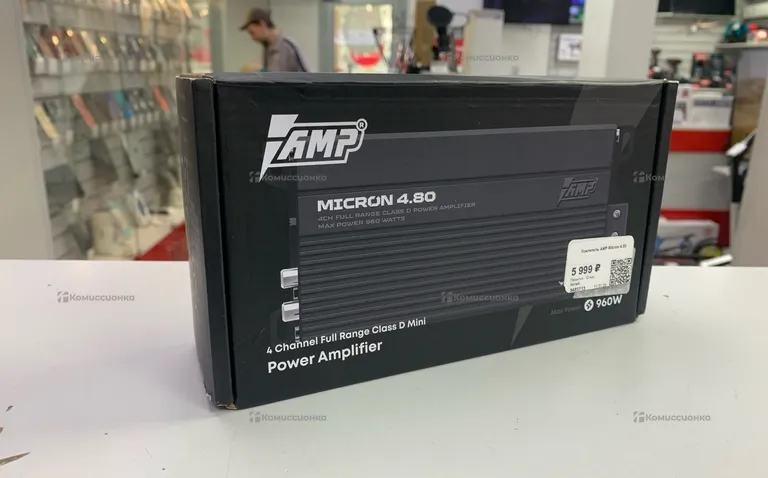Усилитель  amp micron 4.80