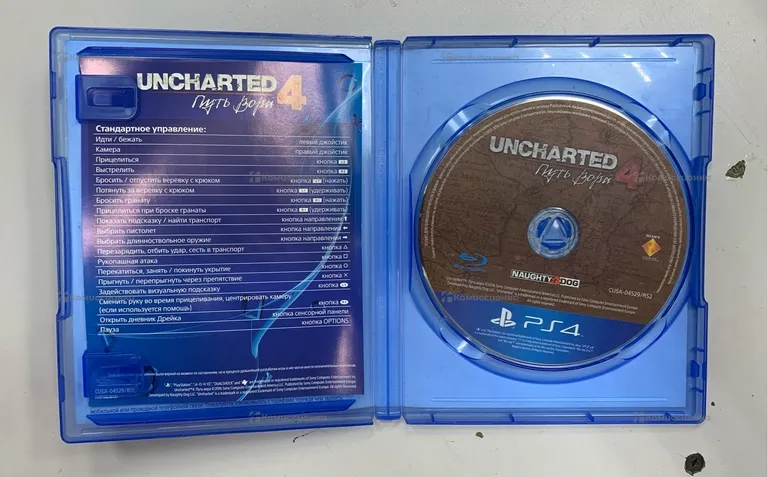 PS4. Диск Incharted 4