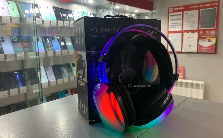 Наушники с gbr подсветкой noise free