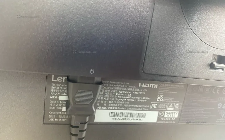 Монитор Lenovo ThinkVision T27i-10
