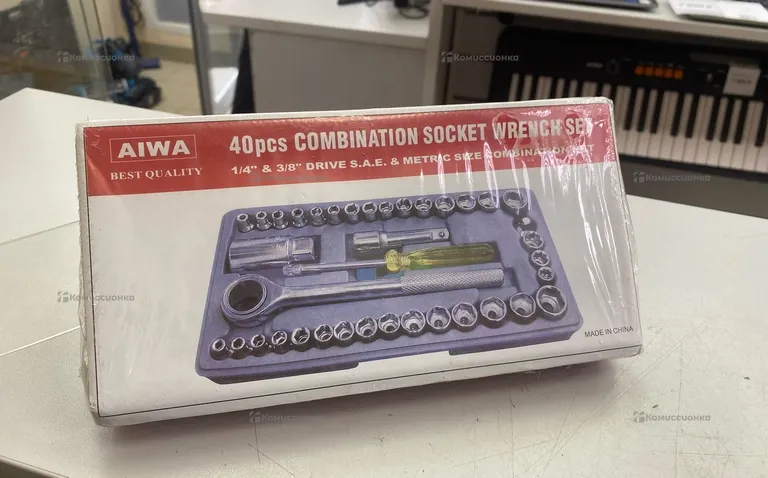 Трещотка AIWA 40 предметов