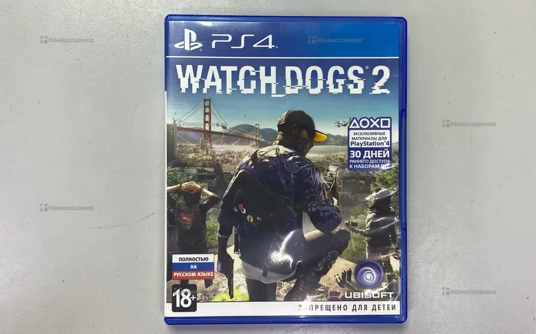 PS4. Диск на PS4 Watch Dogs