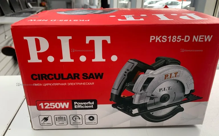 Пила циркулярная электрическая PIT PKS185-D NEW