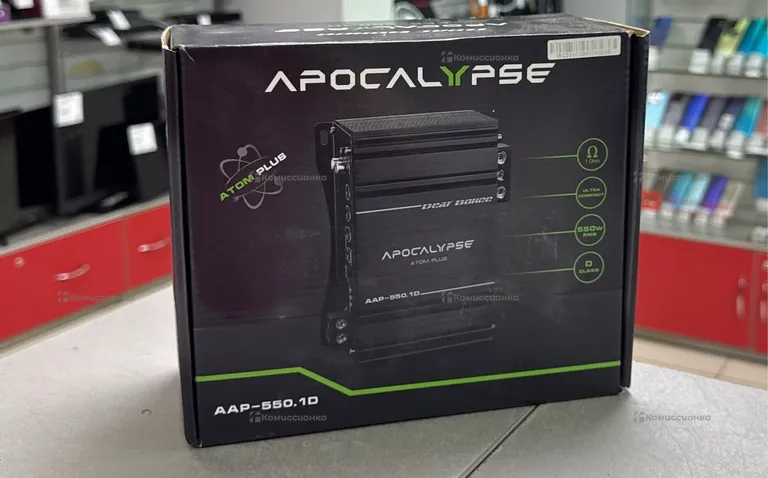 Усилитель  Apocalypse AAP-550.1D Atom Plus