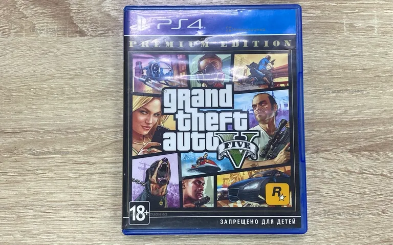 Sony Диск PS4 GTA5 PREMIUM EDITION