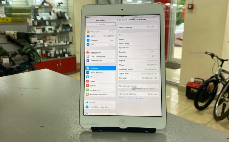 Планшет Apple IPad Mini  16GB + WI-FI