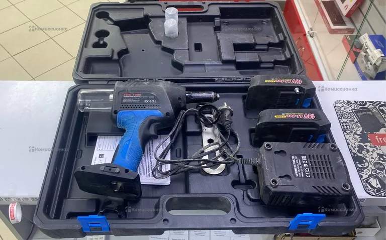 Заклепочник аккумуляторный Time-Proof TDC-7000