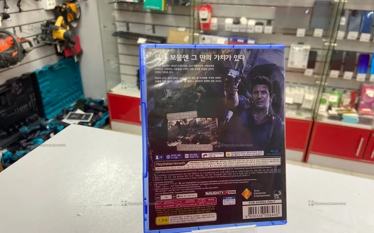 PS4. диск Uncharted 4