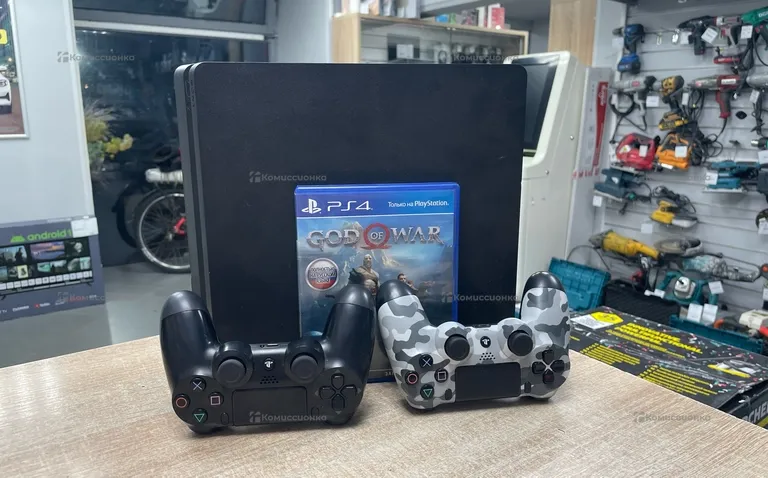 Приставка PS4. PlayStation 4 slim 500gb