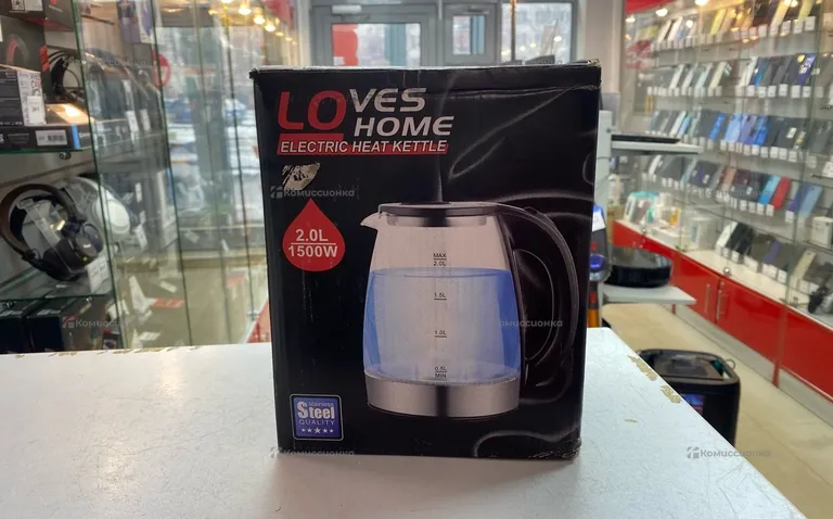 Чайник Loves Home стекло