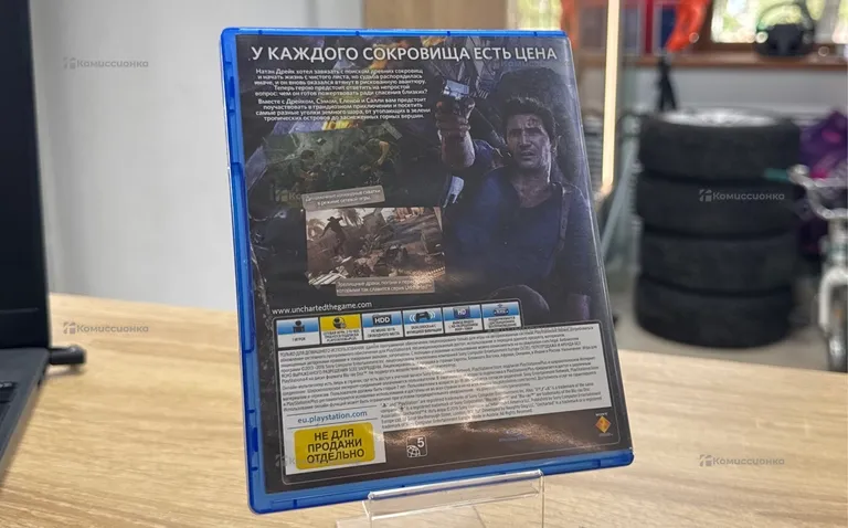 PS4. диск для ps4 Uncharted 4 путь вора