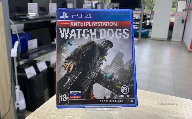 PS4. Диск Watch Dogs 1