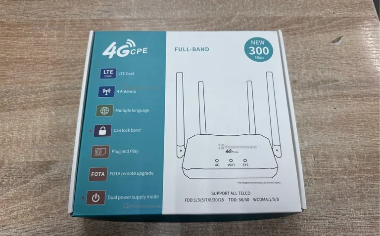 Wi-Fi роутер точка доступа 4G LTE / Роутер 4G Wi